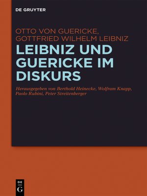 cover image of Leibniz und Guericke im Diskurs